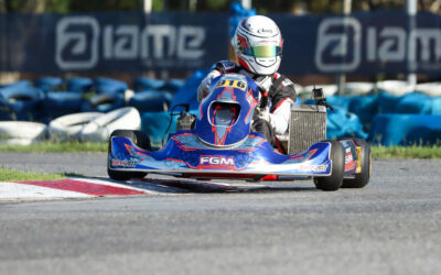 Karting: IAME Series Argentina, el de Ameghino, Juan M. Foressi arranco con muy buenos parciales