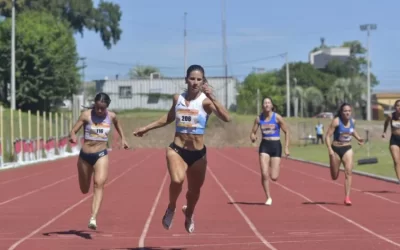 Atletismo: La velocista argentina Florencia Lamboglia gano la final de 100 metros en el Continental Tour en Paysandu