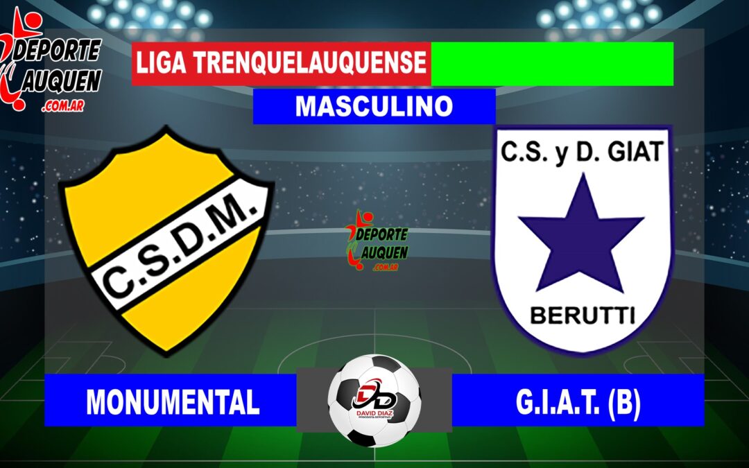 LTF 1° Division – Sintesis: Monumental 0 G.I.A.T. de Beruti 1