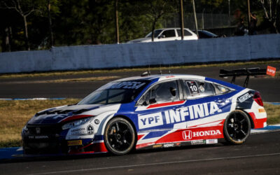 TC 2000: El equipo oficial de Honda realizó una positiva prueba aerodinámica en el circuito de Rafaela