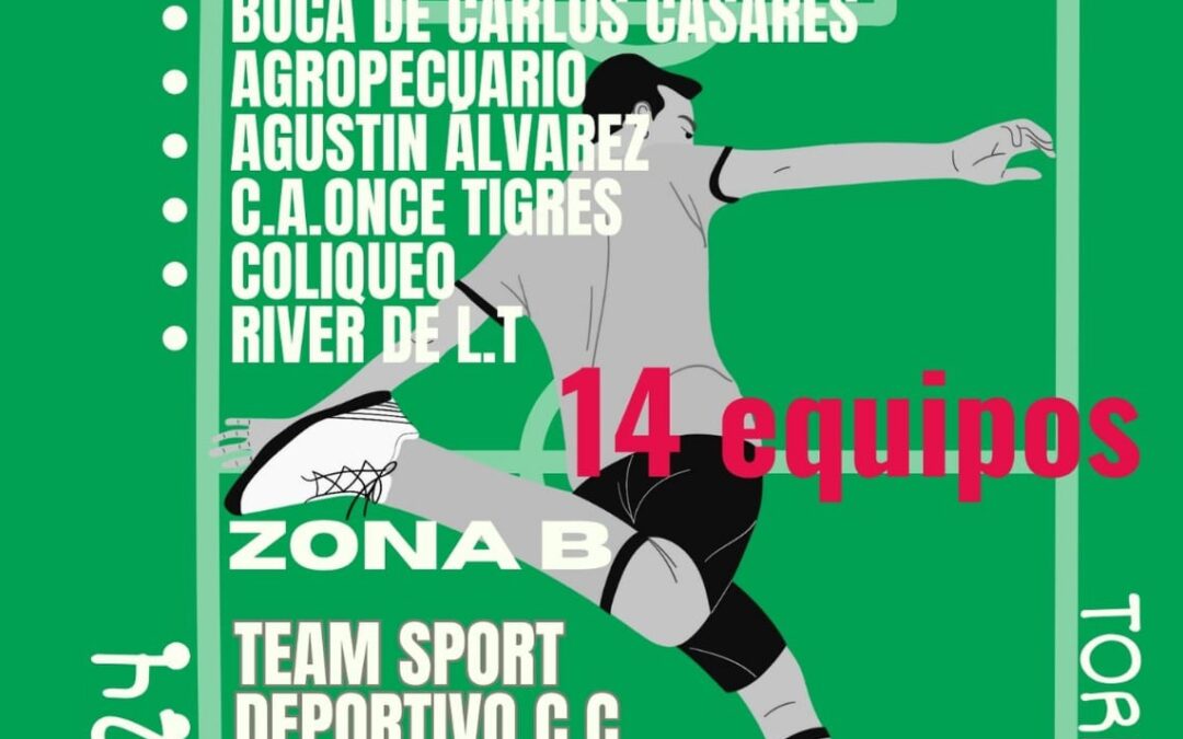 El domingo próximo comienza el torneo LIRFA con participacion de Team Sport TL