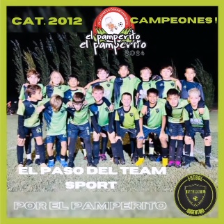Encuentro de Fútbol Infantil “El Pamperito” – Team Sport TL Campeon Categoria 2012