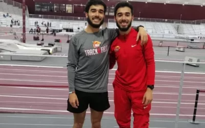 Atletismo: Los hermanos Vega con intensa actividad en el Universitario de los Estados Unidos