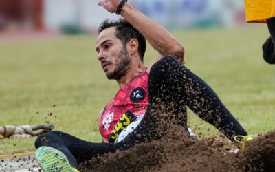 Atletismo: El saltador Maximiliano Diaz logro un triunfo en el Grand Prix en Ecuador