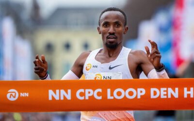 Atletismo: El holandes Abdi Nageeye con 2h04m45s gano el Maraton de Rotterdam. Muñoz no logro la marca