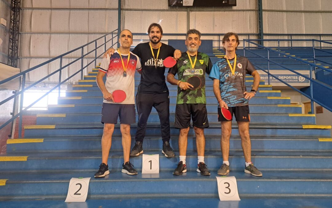 TORNEO DE TENIS DE MESA EN BOLÍVAR CON JUGADORES LOCALES