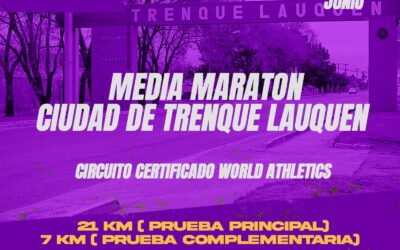 Media Maraton Ciudad de Trenque Lauquen el 30 de Junio 2024