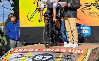 Ciclismo: En la crono individual domino el casarense Valentin Rossello y paso a lider general y la sub 23. Marcos Lobosco 44 en la CRI