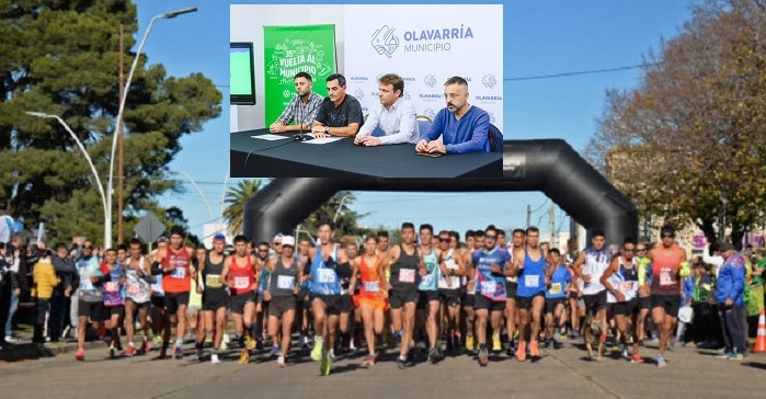 Más de mil atletas participarán de la 35° edición de la Vuelta al Municipio de Olavarria