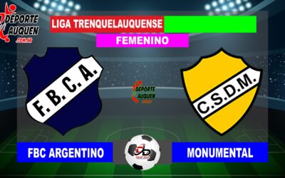 LTF Femenino 1° Division – Sintesis: FBC Argentino 3 Monumental 1