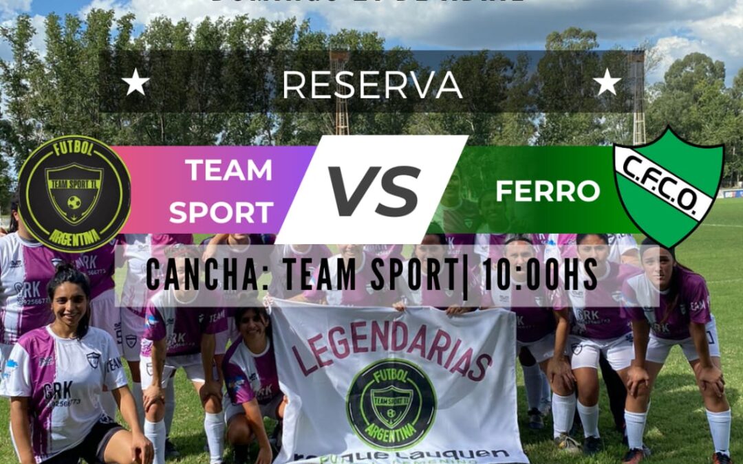 Mañana desde las 10 hs. Amistoso de Futbol Femenino en Reserva
