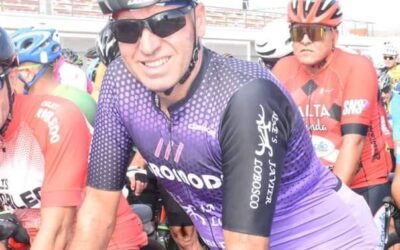 Ciclismo: Javier Lobosco fue tercero en la categoría Master C en el festival en Tapalque