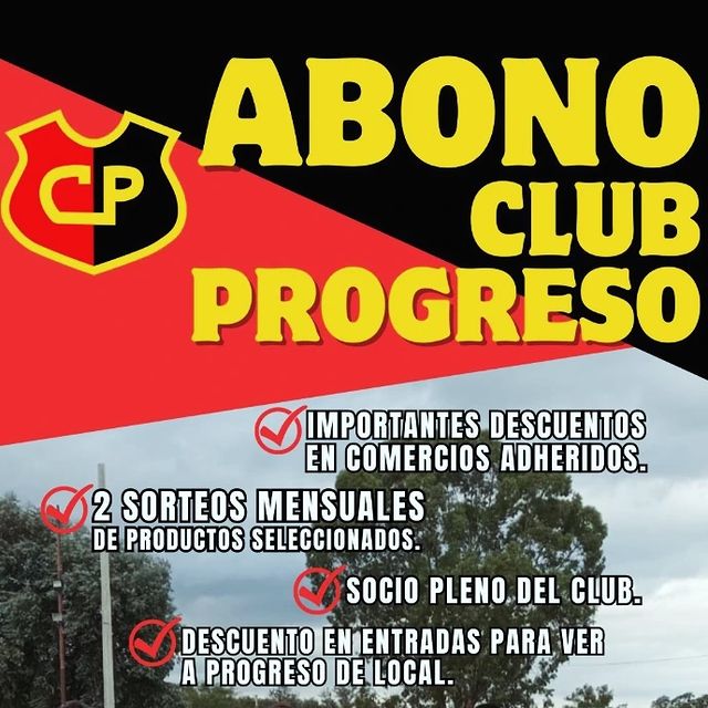 Club Progeso lanzo un Abono