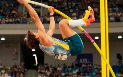 Atletismo: En China, Duplantis marco record del torneo, pero esta vez no pudo saltar sobre 6,25