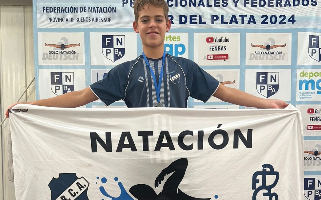 Timoteo Fiorellini con marca para participar en el Nacional de Natacion