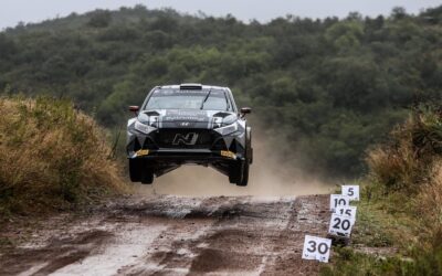 Rally Nacional: Fabrizio Zaldivar con el Hyundai, recupero el liderazgo en la prueba de Cordoba