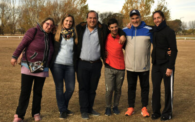 Atletismo: Mas actividad de la selección especial, charlas y actividades con Aparicio y Piñero. Estuvo presente el Intendente municipal Francisco Recoulat