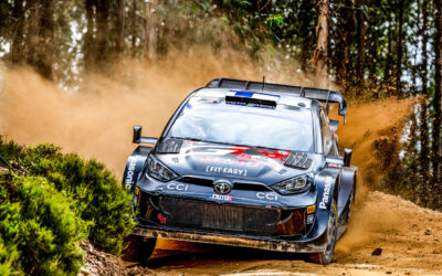 Rally Mundial: Rovanpera domino la actividad del dia viernes en Portugal