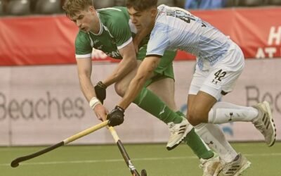 Hockey: También el equipo nacional masculino logro una victoria en Bélgica