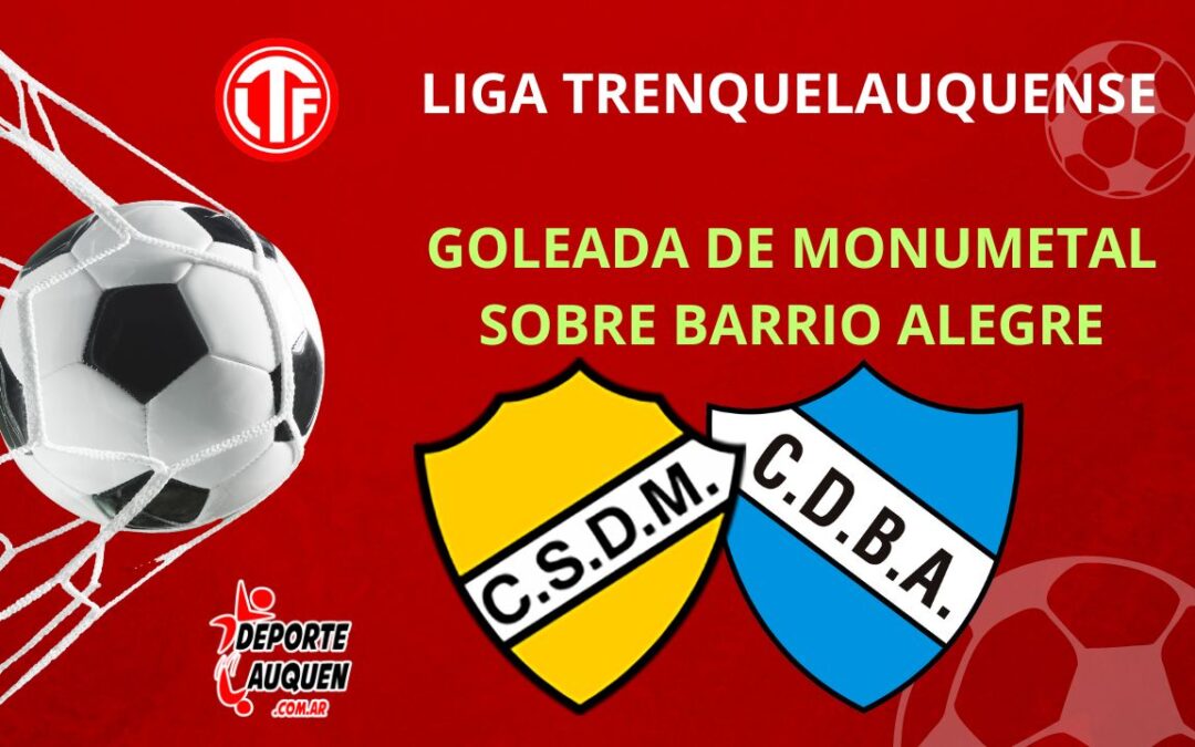 LTF 1° División – Monumental goleó a Barrio Alegre en el cierre de la Fecha 7 del Apertura