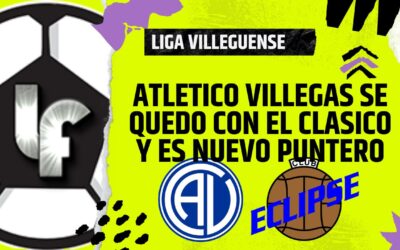 Liga Villeguense – Atlético Villegas ganó el clásico y recuperó la punta del apertura