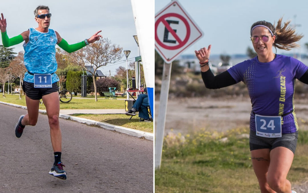 Lucas Negro y María Alvarez, los ganadores en Guaminí. José María Dominguez 11°