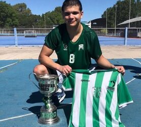 Nazareno Baldome en Ferro de Caballito revelacion en handball