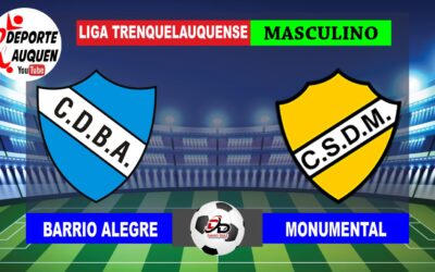 LTF 1° Division – Sintesis: Barrio Alegre 0 Monumental 5