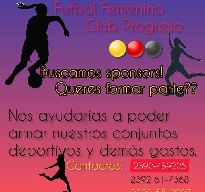 Progreso busca Sponsors para Futbol Femenino