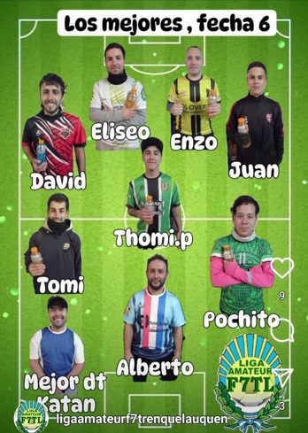 Liga Amateur F7 TL – Se jugo la 6° fecha y se vienen los clasicos