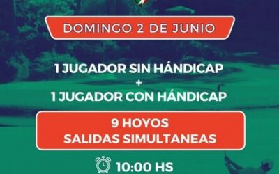 Domingo 2 de Junio Torneo de Golf de Principiantes en Trenque Lauquen