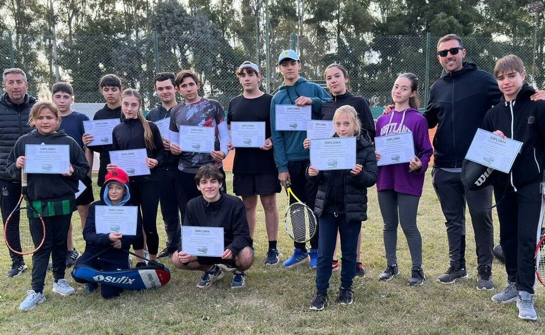 TENIS REGIONAL DE MENORES – Se jugo Torneo en Casbas
