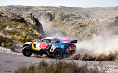 Rally raid: Sigue el Desafío Ruta 40 y llegando a La Rioja, ganaron etapa Andujar (Squad) y Schareina (motos)