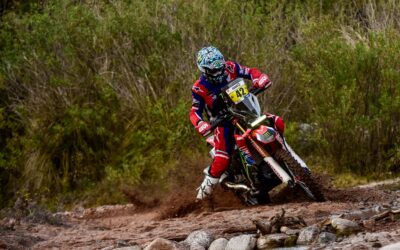 Rally Raid: Van Beveren quedo como líder entre las motos al llegar los competidores a San Juan