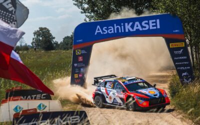 Rally mundial: Tanak se convirtió en el rimer líder en Polonia