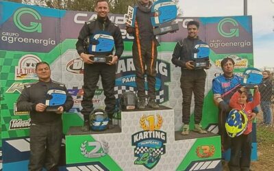 Karting: Lionel Tiseira gano final Varilleros y se afirmó como líder del campeonato pampeano