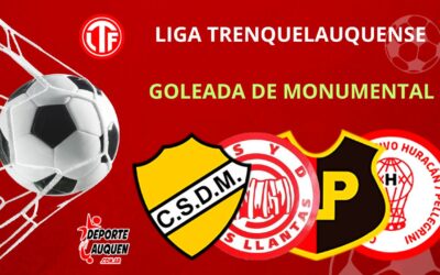 LTF 1° División – Monumental goleó y se subió al lote de los escoltas