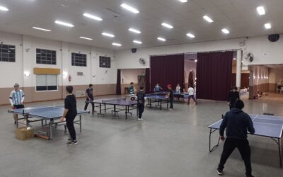 Tenis de Mesa: 1er Torneo relámpago en la sede de Barrio