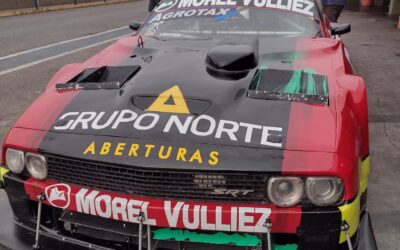 T. Carretera: Juan M. Trucco estuvo probando la Dodge Challenger en La Plata, previo a Rafaela