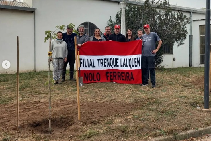 DÍA MUNDIAL DEL AMBIENTE: POR INICIATIVA DE LA FILIAL “NOLO” FERREIRA Y CON EL ASESORAMIENTO DE ESPACIOS VERDES SE PLANTARON ÁRBOLES EN MERENDEROS LOCALES