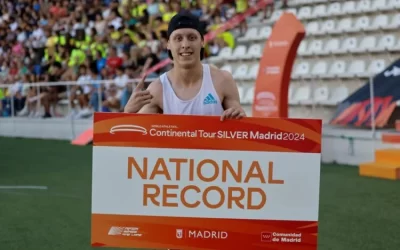 ATLETISMO: ELIAN LARREGINA, RECORD NACIONAL EN 400 METROS LLANOS Y LA CLASIFICACION PARA JJOO PARIS 2024
