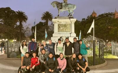 Atletismo: Nicolas Villarreal en Marcha 5 kms y Brisa Flores en salto en alto, subcampeones nacionales en la Copa de clubes U 18