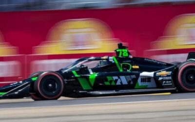 IndyCar: Agustín Canapino termino 18 en la carrera realizada en Laguna Seca