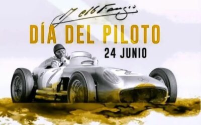 24 de junio: Feliz día a todos los pilotos, se celebra en honor al natalicio de Juan Manuel Fangio