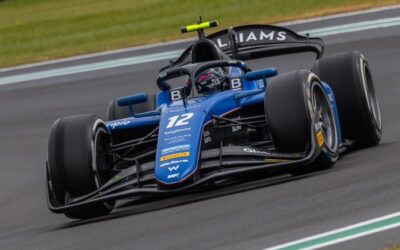 Formula 2: Gran avance de Colapinto en la carrera Sprint en Hungría, finalmente quedo quinto por sanción al ganador