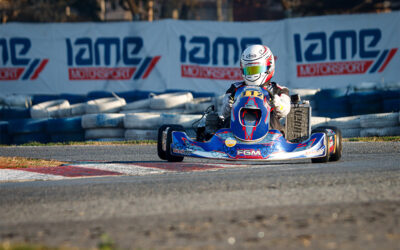 Karting: El villeguense Juan M. Foressi debutó en el Campeonato Argentino en Buenos Aires