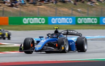 Formula 2: Cuarto puesto para Franco Colapinto en la segunda carrera disputada en el Reino unido