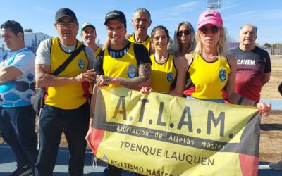 ATLETISMO: Siete medallas de oro y una de plata la cosecha de atletas de ATLAM en el Nacional master de Pruebas Combinadas