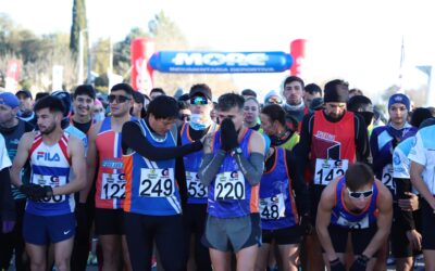Atletismo: Angelina Reyes y Maximiliano Muñoz ganaron los 21K «Ramón Gómez» en Toay