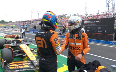 Formula Uno: Con Lando Norris poleman y Piastri, Mc Laren se coloco bien arriba en Hungaroring